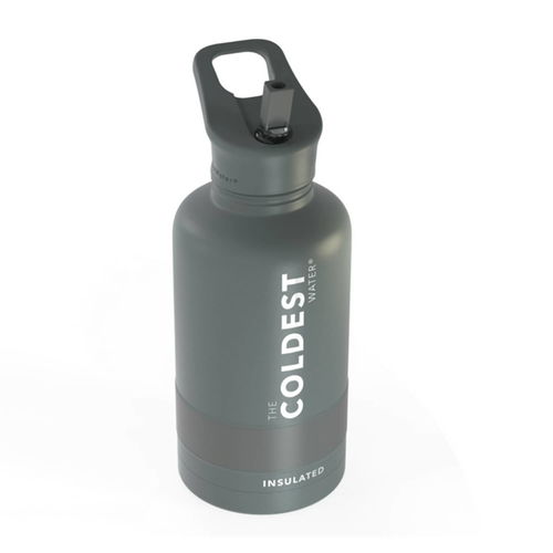 The Coldest Water Bottle Sports - 64 Oz Gun Metal Grey