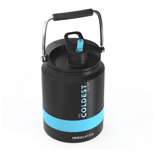 The Coldest Water Bottle - Half Gallon Matte Black