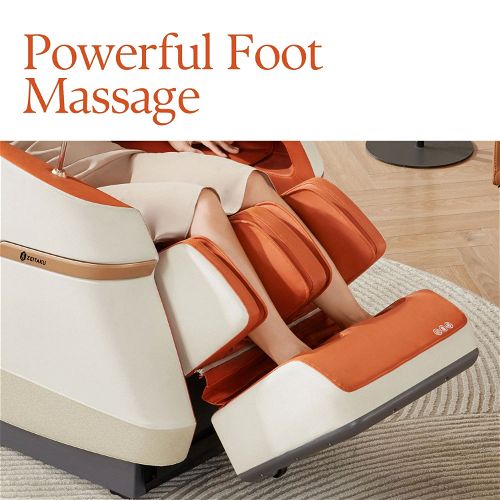 Zeitaku Chiru Full Body Massage Chair-Orange