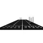 سنتر × هيروكس عشب الأداء التنافسي - 2 Lanes with End Zones – 16.2 m × 2 m (Logo)