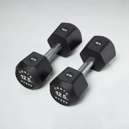 Centr x Hyrox Urethane Dumbbells (Pair) - 12.5 KG