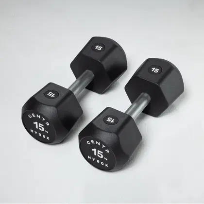 Centr x Hyrox Urethane Dumbbells (Pair) - 15 KG