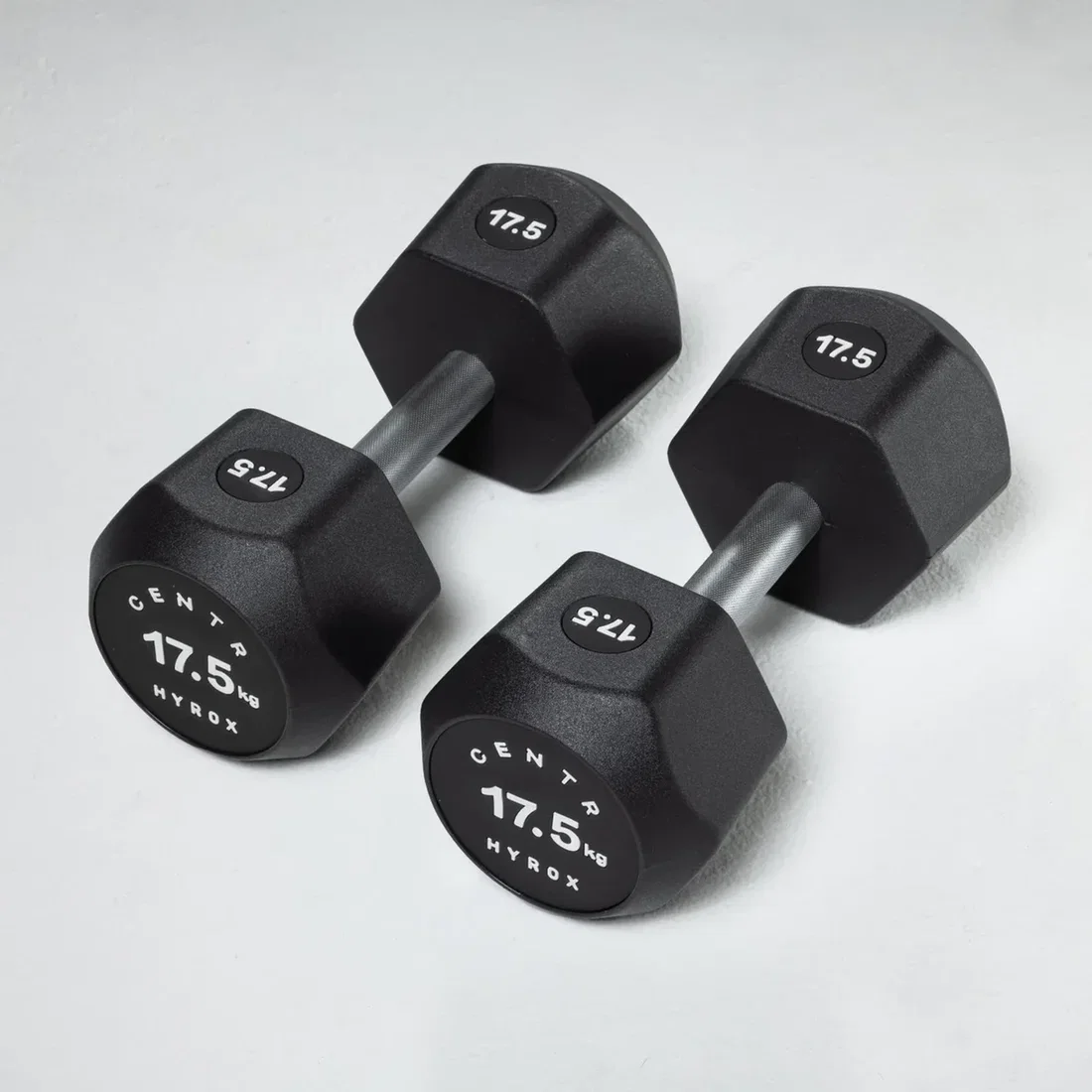 Centr x Hyrox Urethane Dumbbells (Pair) - 17.5 KG