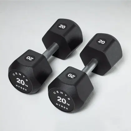 Centr x Hyrox Urethane Dumbbells (Pair) - 20 KG