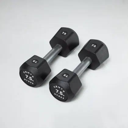 سنتر × هيروكس دمبل يوريثان (زوج) - 7.5 KG