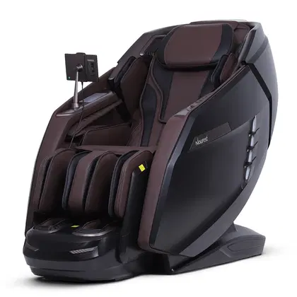 Nourest Core-D Dual Roller Full Body Massage Chair - Brown - 5 Years