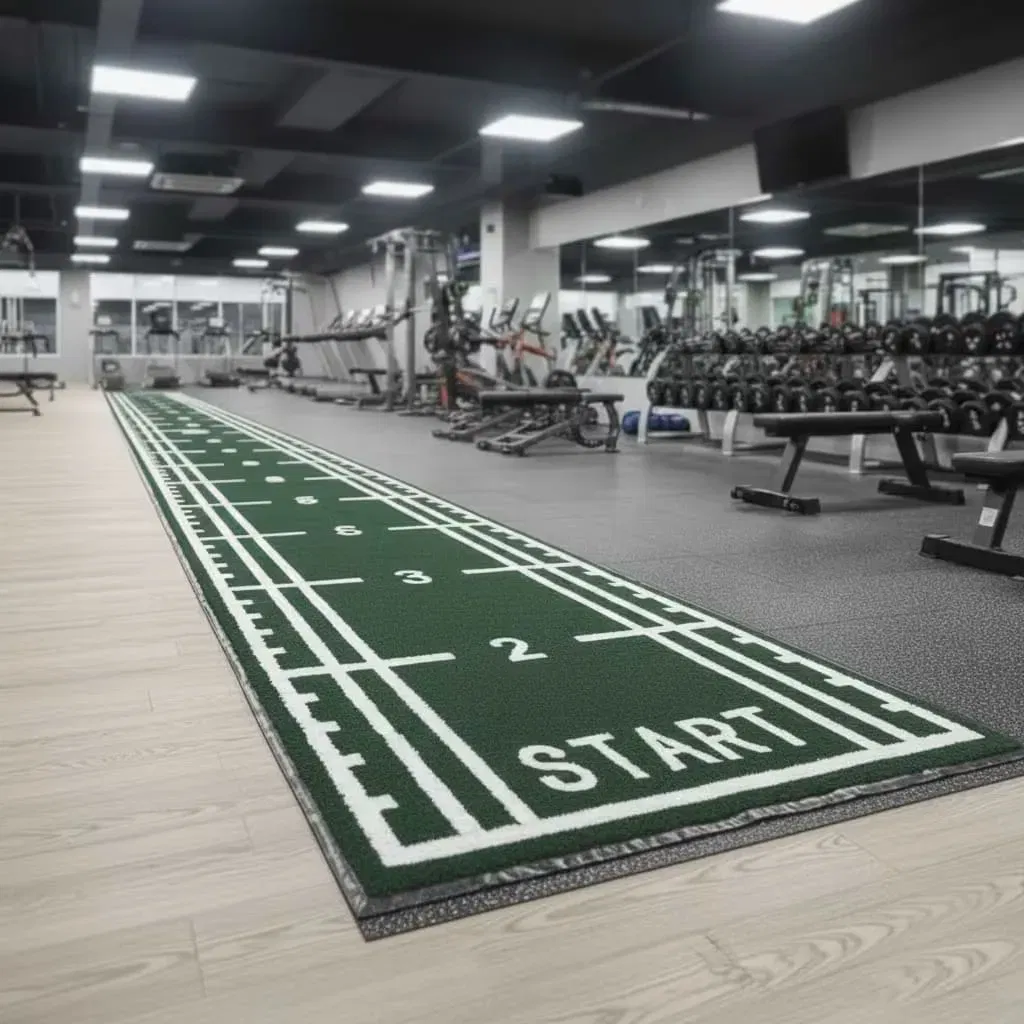 TrimLife Gym Sled CrossFit Training Turf, 10M - Green