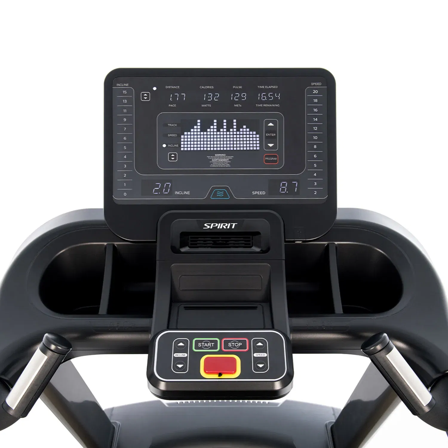 Spirit Fitness CT850+ Treadmill - Black