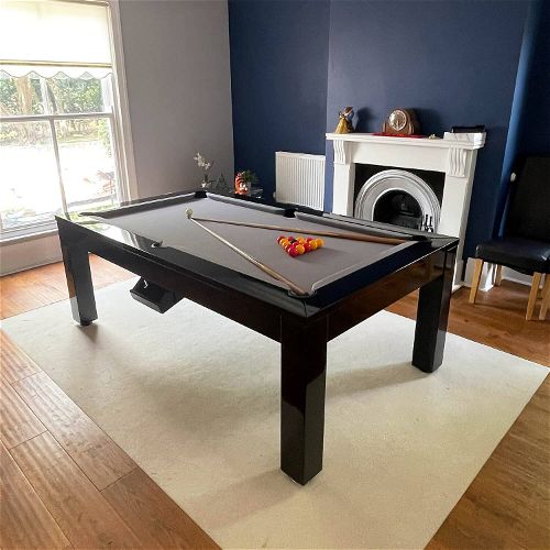 Rais Solid Wood 8ft Slate Bed Luxury Dining Pool Table - D3