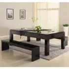 Rais Solid Wood 8ft Slate Bed Luxury Dining Pool Table - D3