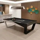 Rais D3A 8Ft Pool Table - Black and white