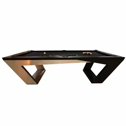 Rais D3A 8Ft Pool Table - Black and white