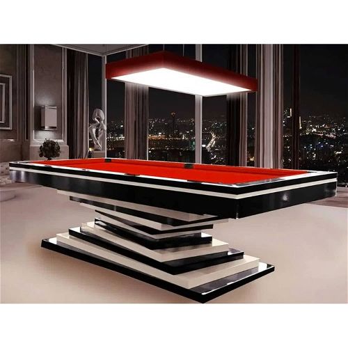 Rais 9ft Slate Bed Luxury Pool Table / Drop Pocket