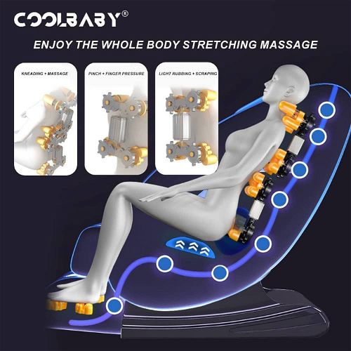 CoolBaby DDAMY01 Music massage chair -multi - function supreme cabin sofa - BLK