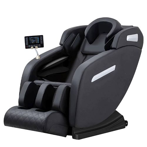 CoolBaby DDAMY650 Full Body Massage chair- zero-gravity linkage capsule with large-screen LCD screen-Black