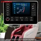 CoolBaby DDAMY650 Full Body Massage chair - zero gravity linkage capsule with large screen LCD screen - Red