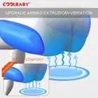 CoolBaby DDAMY650 Full Body Massage chair - zero gravity linkage capsule with large screen LCD screen - Red