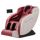 CoolBaby DDAMY650 Full Body Massage chair - zero gravity linkage capsule with large screen LCD screen - Red