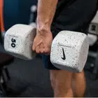 Nike Strength Heavy - Duty Grind Hex Dumbbell - Wolf Grey - Single - 27.5 Kg
