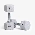 Nike Strength Heavy - Duty Grind Hex Dumbbell - Wolf Grey - Single - 6 Kg