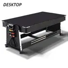 Vox Fitness 4 in 1  7ft Blue Pool Table Billiard + Air Hockey + Tennis Table
