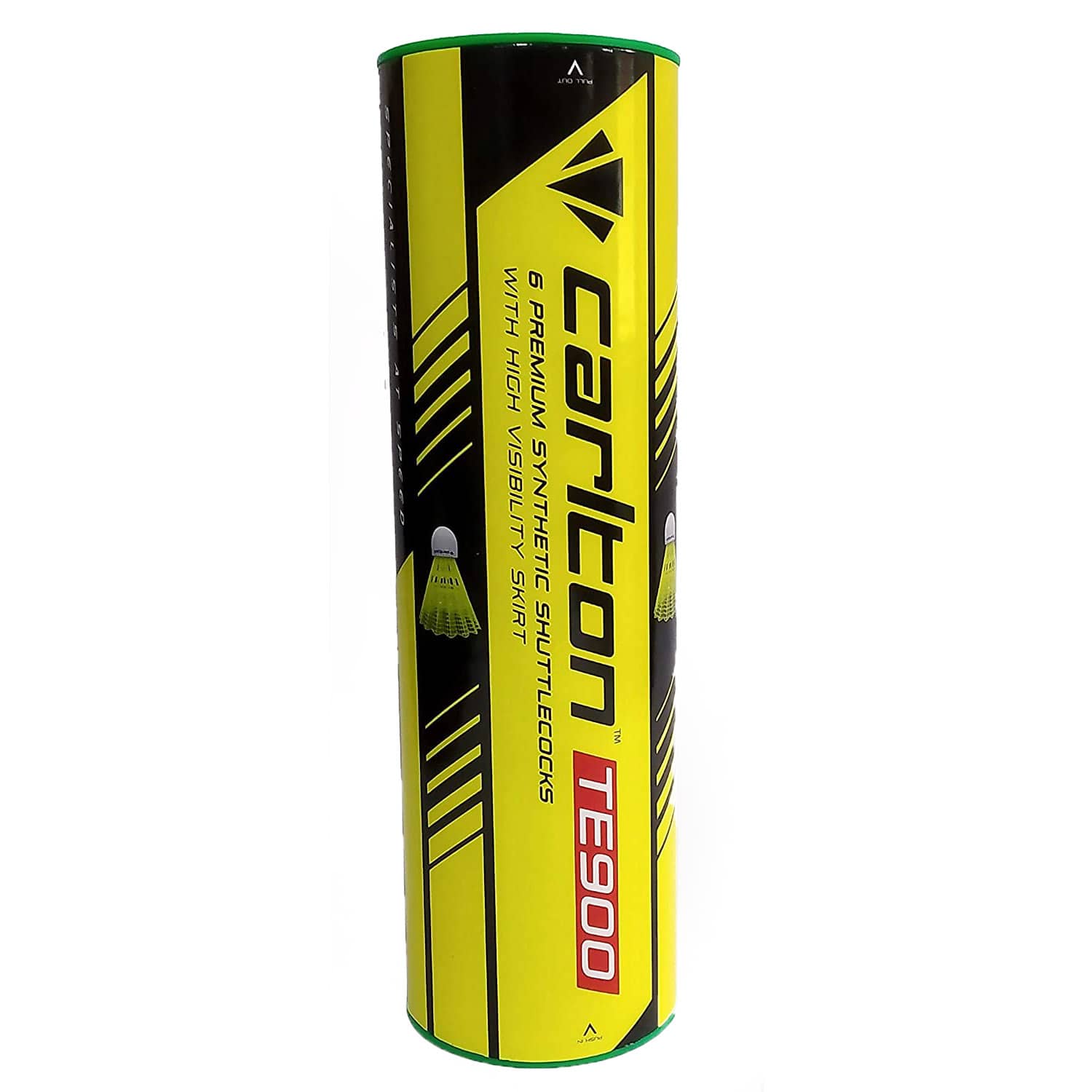 Carlton TE900 Badminton Racket Yellow Blue 6Pcs