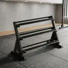 Nike Strength Premium Urethane Pro Dumbbell Set 2-20 kg With 3-Tier Rack |Bundle