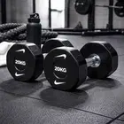 Nike Strength Premium Urethane Pro Dumbbell Set 2-20 kg With 3-Tier Rack |Bundle
