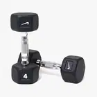 Nike Strength Premium Rubber - Coated Hex Dumbbell - Single - 4 Kg