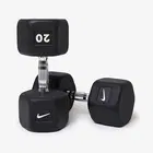 Nike Strength Premium Rubber - Coated Hex Dumbbell - Single - 20 Kg