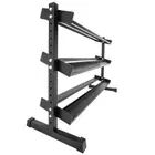 Force USA Rubber Hex Dumbbell Rack - 3 Tier