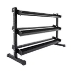 Force USA Rubber Hex Dumbbell Rack - 3 Tier