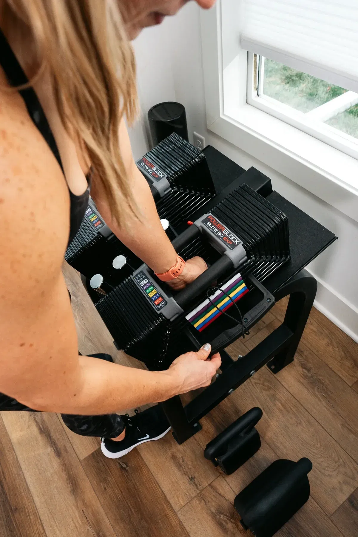 باور بلوك Elite 90 (قابلة للتوسيع) - تباع كزوج - Expander Kit 32-41kg (70-90lb) Stage 3