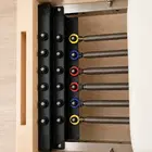 Eleno Pilates M4 Pro Maple Wood Studio Reformer With Half Tower Bundle - Beige