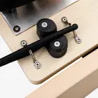 Eleno Pilates M4 Pro Maple Wood Studio Reformer With Half Tower Bundle - Brick Red