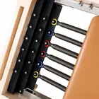 Eleno Pilates M4 Pro Maple Wood Studio Reformer With Half Tower Bundle - Brick Red