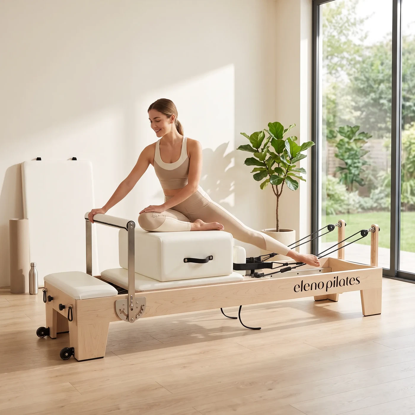 Pilates exercise on Eleno M4 Pro