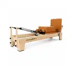 Eleno Pilates M4 Pro Maple Wood Reformer Bundle - Brick Red