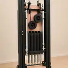 Eleno Pilates E2 Max Aluminum Alloy Pilates Reformer Bundle (Black)