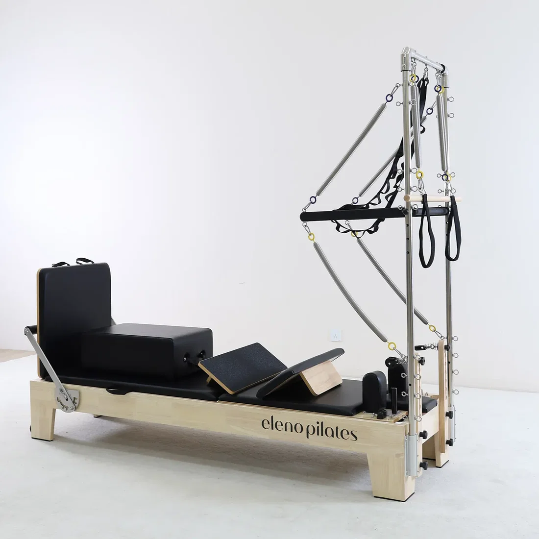 M2 Oak Wood Half Tower Reformer Black