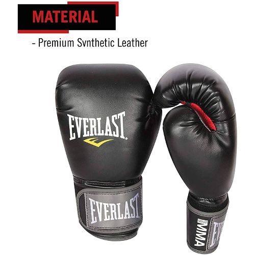 Everlast ProStyle Muay Thai Gloves-Black-12Oz