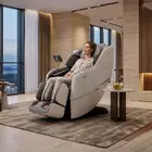 Nourest Eva Full Body SL-Track 3D Massage Chair - Light Grey
