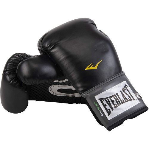Everlast Pro Style Training Gloves-Black-8Oz