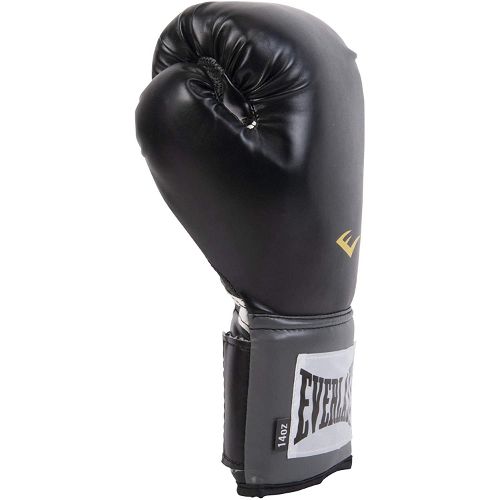 Everlast Pro Style Training Gloves-Black-8Oz