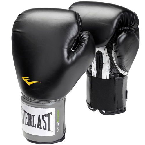 Everlast Pro Style Training Gloves-Black-8Oz