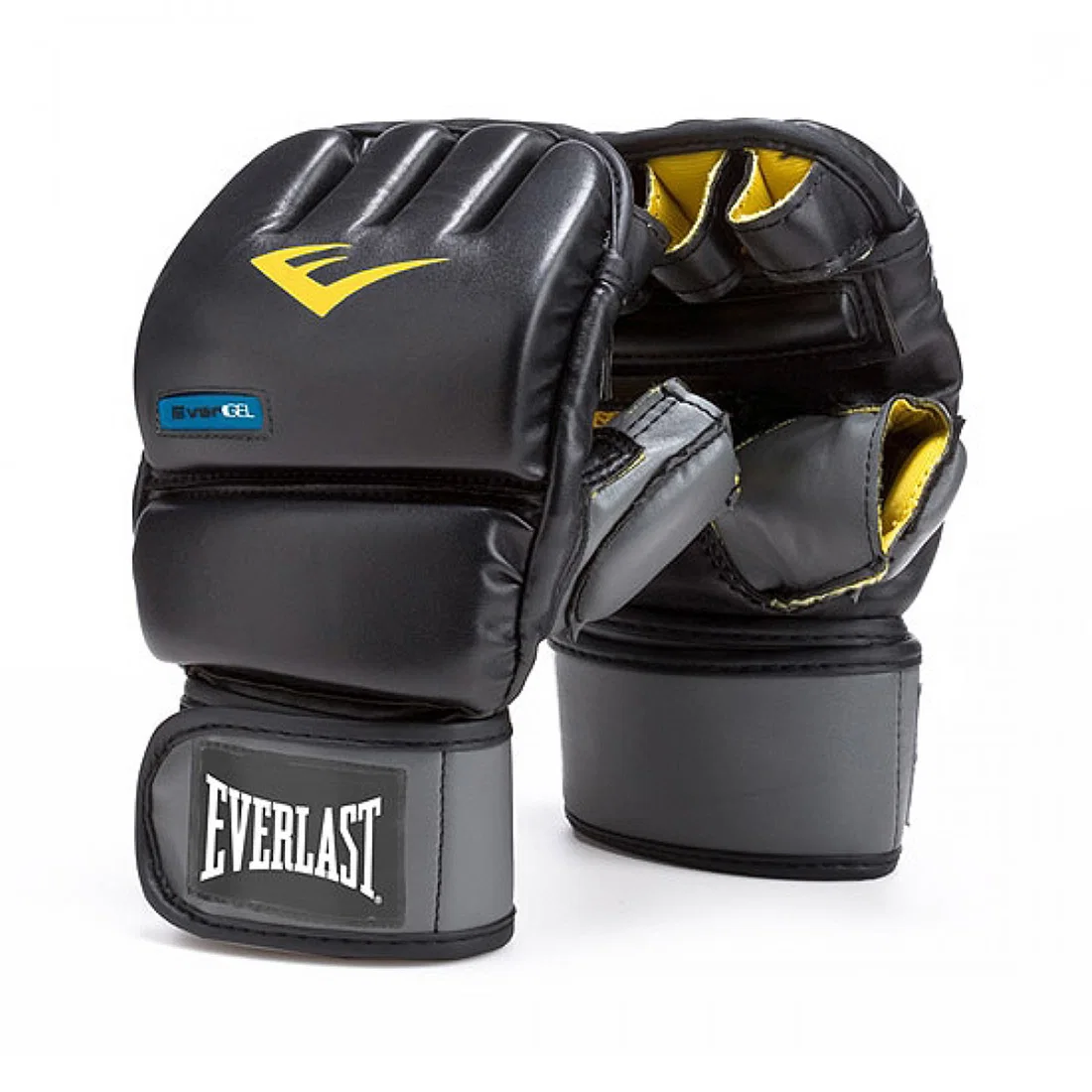 ايفرلاست قفازات ملاكمة للحقيبة الثقيلة من Evergel - Black - S | M