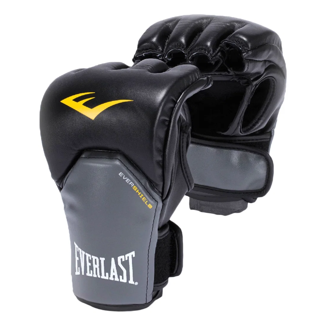 Everlast MMA Powerlock Training Glove - Black-Grey - S | M