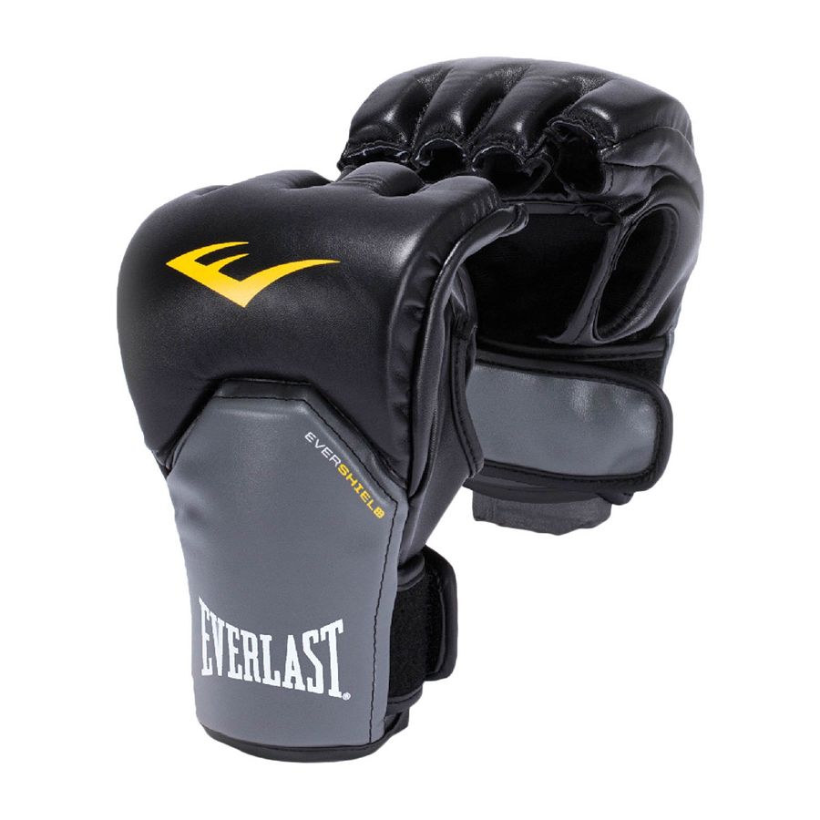 Everlast MMA Powerlock Training Glove-Black-Grey-L | XL
