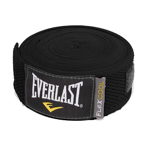 Everlast Flexcool Handwraps-Black-180 inch
