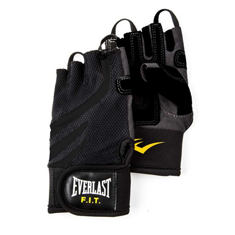 Everlast Weight Lifting Gloves with Wrist Support